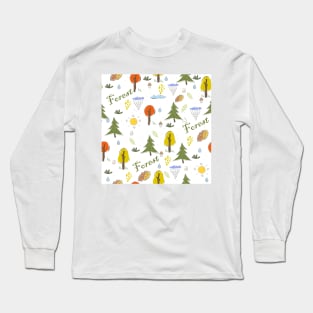 Autumn Trees Long Sleeve T-Shirt